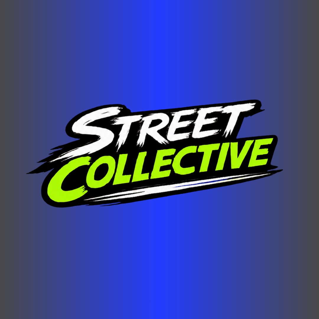 OFFICIAL STREET COLLECTIVE GREEN STICKER - DESIGN 3 (SMALL) | UnityStickers