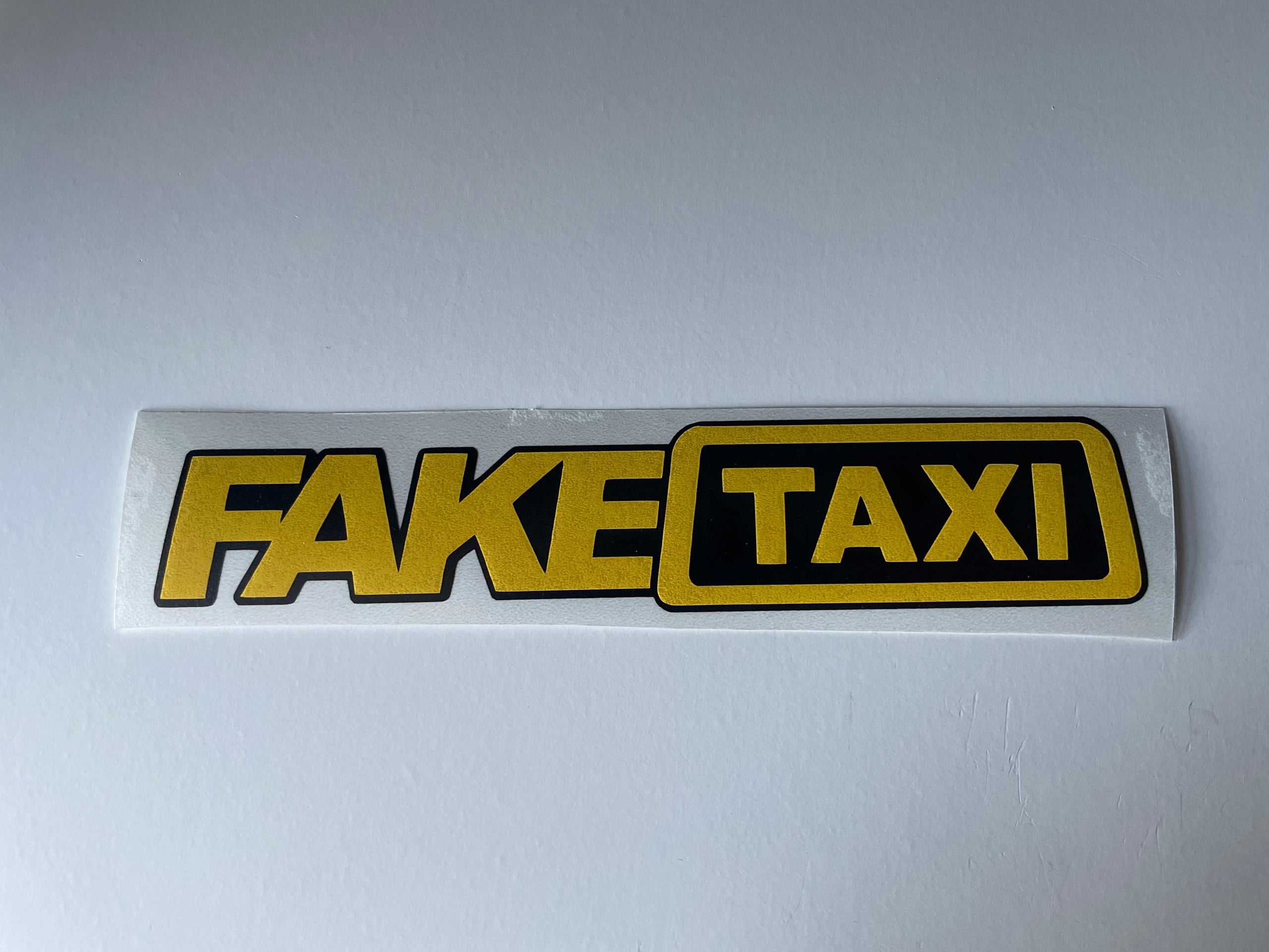 Fake taxi sticker | UnityStickers